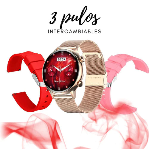 Smartwatch G-TIDE Romance + Pulsera + 3 Manillas